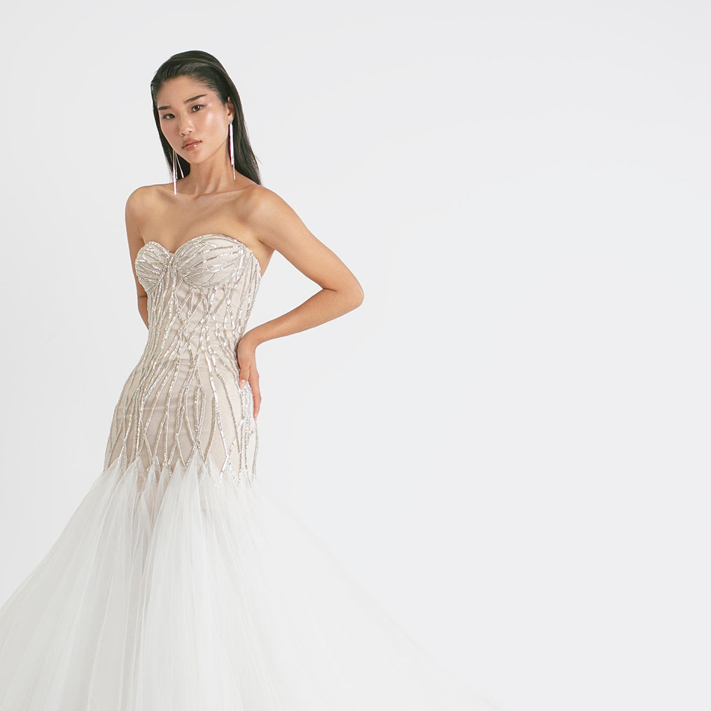 Strapless Wedding Dress Guide | LOVU LOVU