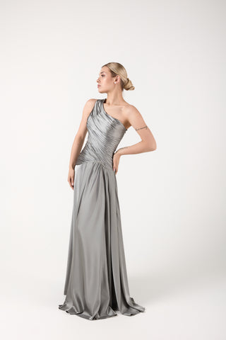 Elegant Long Dress One Shoulder Drop 011 Elegant Long Dress One Shoulder Drop 011
